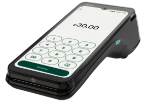 Take ultra-fast, secure card payments, anywhere. Powerful, reliable, and with built-in Wi-Fi and 4G, the Dojo Go Max card machine helps your business capture every sale.